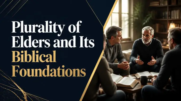 Plurality of Elders and Its Biblical Foundations