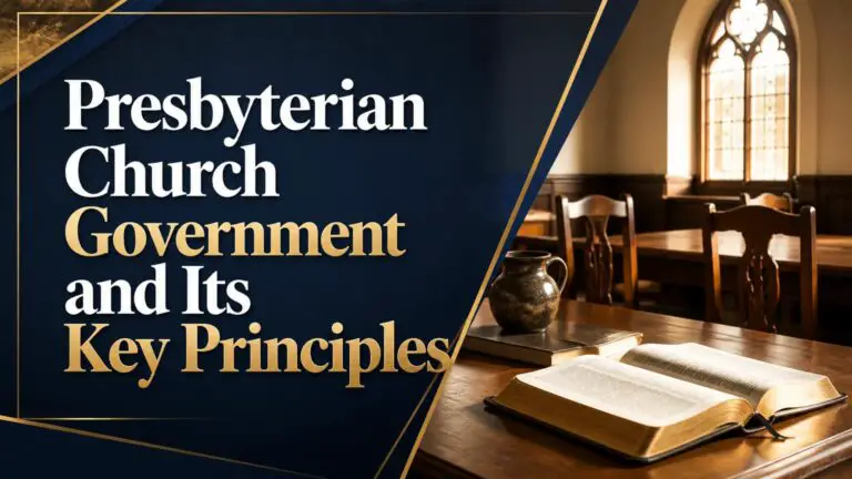 Presbyterian Church Government and Its Key Principles