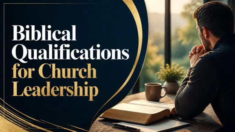 Biblical Qualifications for Church Leadership