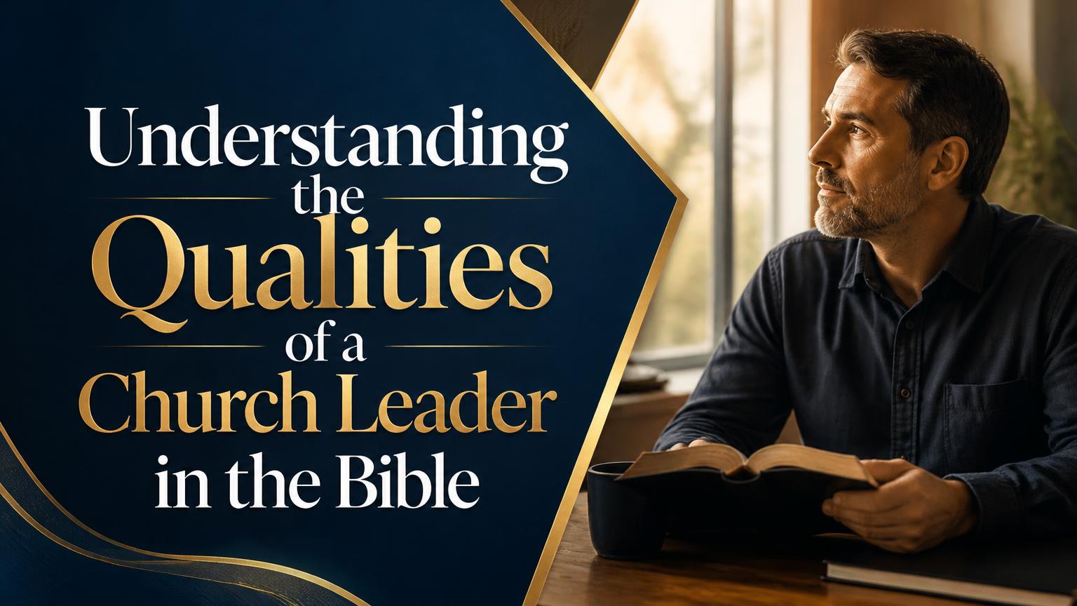 Qualities of a Church Leader in the Bible