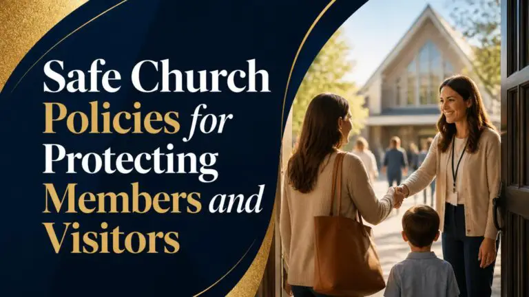Safe Church Policies for Protecting Members and Visitors