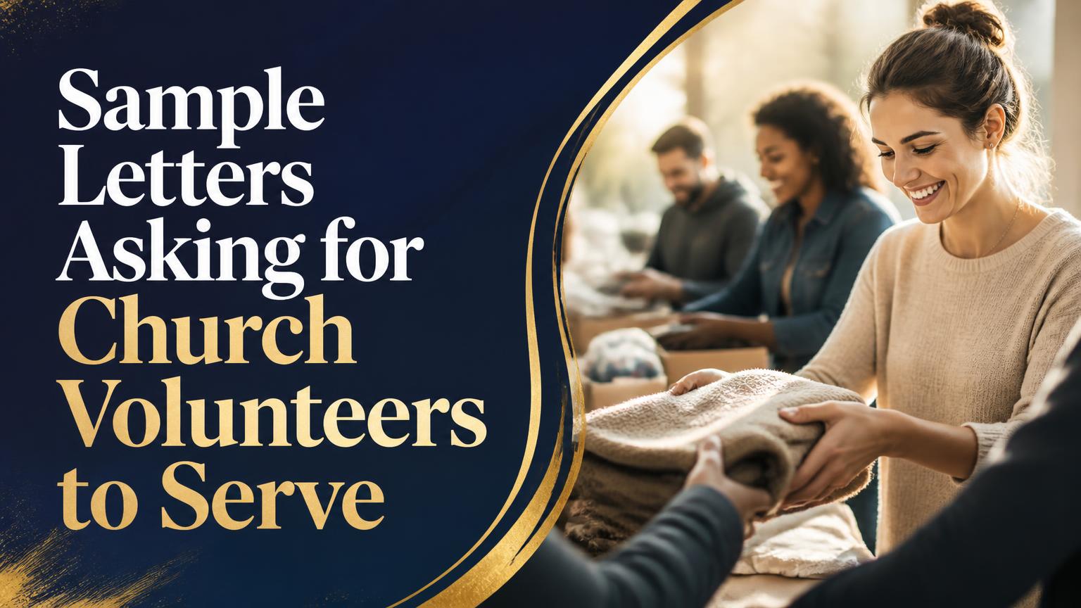 Sample Letter Asking for Church Volunteers
