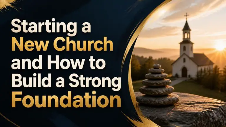 Starting a New Church and How to Build a Strong Foundation