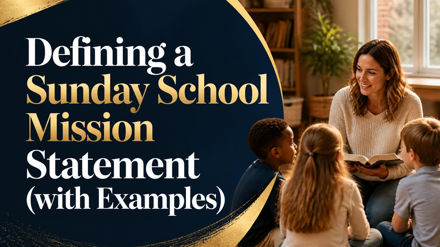 Sunday School Mission Statement