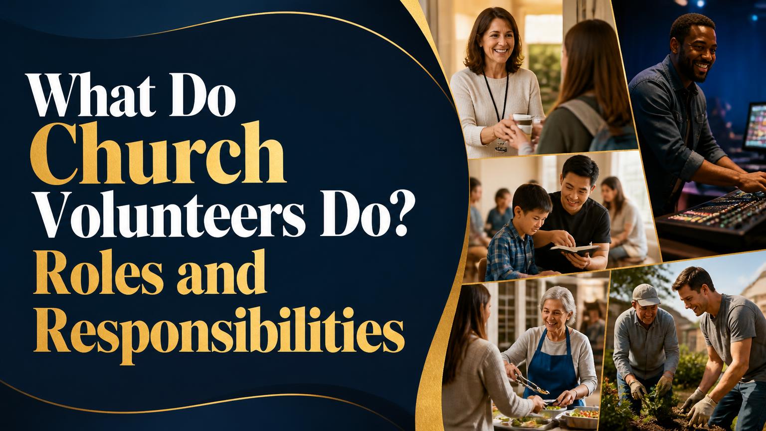 What Do Church Volunteers Do