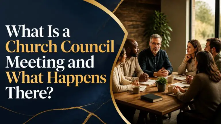 What Is a Church Council Meeting and What Happens There?
