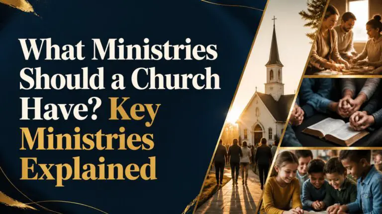 What Ministries Should a Church Have? Key Ministries Explained