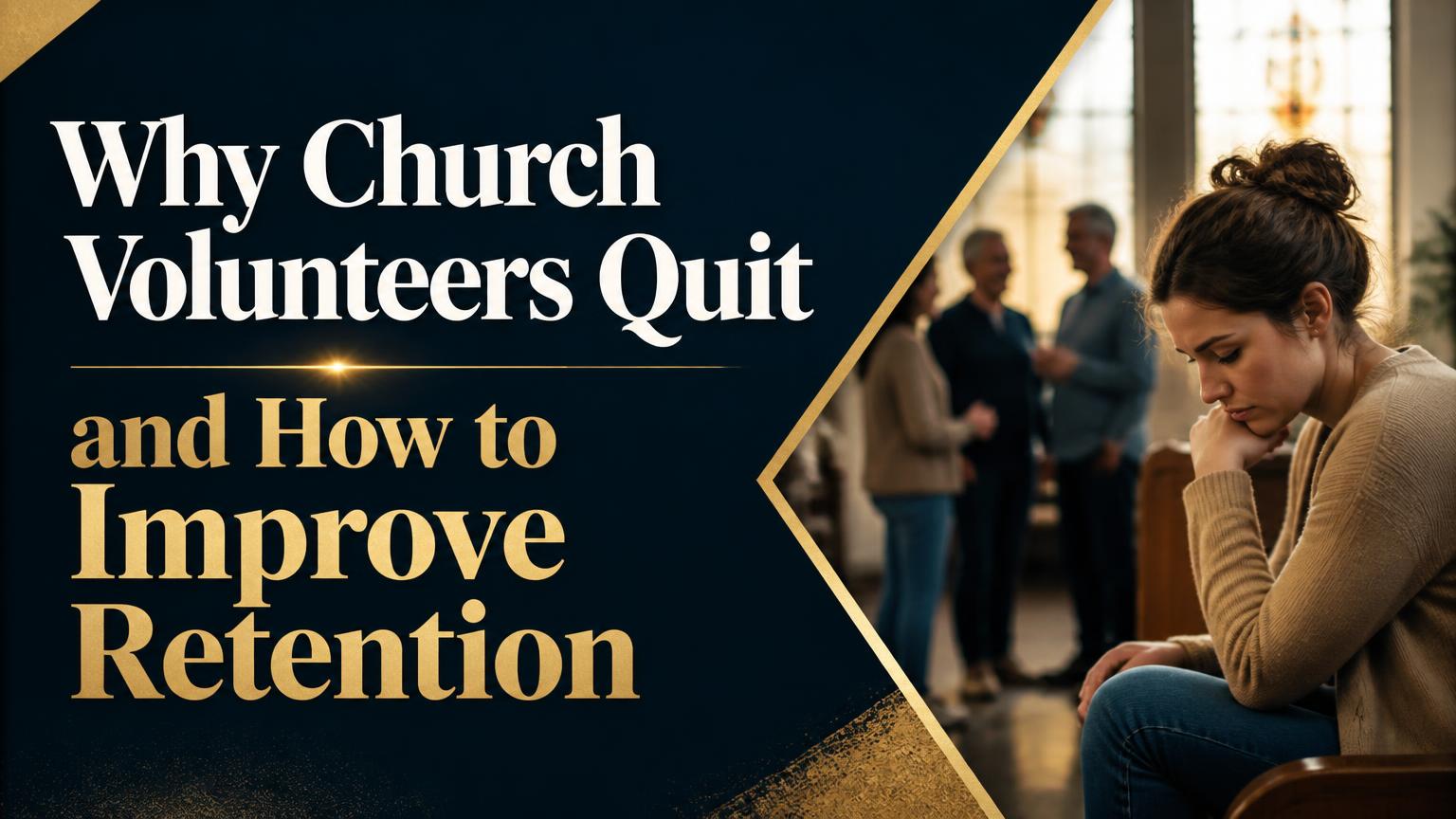 Why Church Volunteers Quit
